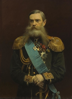 Portrait of Count Frederick Maurice van Heiden by Ivan Kramskoi