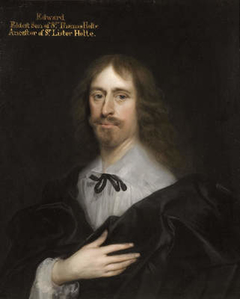 Portrait of Edward Holte by Cornelis Janssens van Ceulen