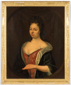 Portrait of Etta Catharina Werumeus (1676-1727) by Jan Abel Wassenbergh