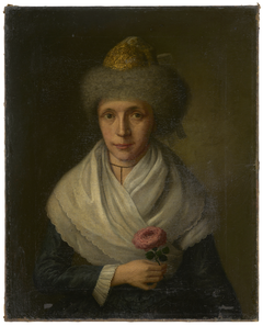 Portrait of Frau Häberle by Wendelin Moosbrugger