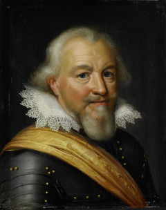 Portrait of Jan the Middle (1561-1623), Count of Nassau-Siegen by Jan van Ravesteyn