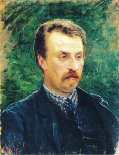 Portrait of Juhani Aho by Venny Soldan-Brofeldt