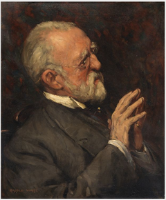 Portrait of Justin McCarthy (1830-1912), Novelist and Politician by Harold Waite