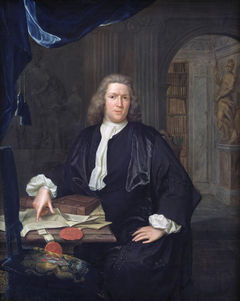 Portrait of Mr David van Royen by Hieronymus van der Mij