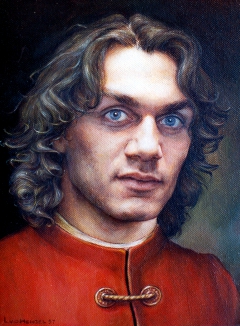 Portrait of Paolo Maldini by Laura van den Hengel