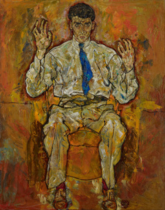 Portrait of Paris von Gütersloh by Egon Schiele