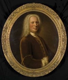 Portrait of Pieter van Schoonhoven (1684-1767) by Balthasar Denner