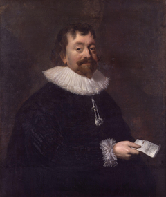 Portrait of Sir Robert Phelips by Hendrik Gerritsz Pot