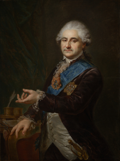 Portrait of Stanislaus Augustus Poniatowski (1732–1798) by Johann Baptist von Lampi the Elder