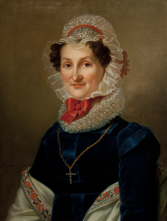 Portrait of Teresa Hausner by Karl Gottlieb Schweikart