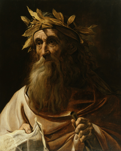 Portrait of the Poet Homer by Anonymous