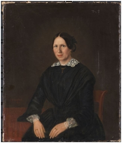 Portrait of Ursula Brenninkmeijer (1822-1891) by Johannes Hendricus Doodkorte