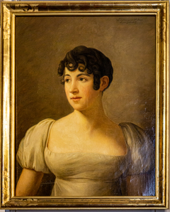 Portrait of Wilhelmine von Hallwyl, née Von Goumoëns (1783-1845) by Julius Kronberg