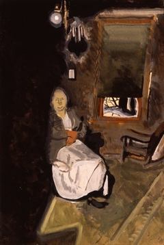 Portrait Study (Posed for by My Mother) by Charles E. Burchfield