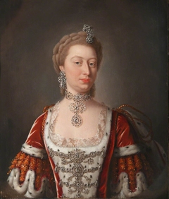 Princess Augusta of Saxe-Gotha-Altenburg, Princess of Wales (1719–1772) by Anonymous