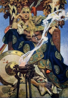 'Queen Maeve' by Joseph Christian Leyendecker