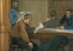 Reading Room by Magnus Enckell