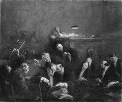 Recess of the Court by Jean-Louis Forain