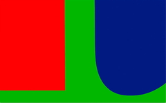 Red Blue Green by Ellsworth Kelly