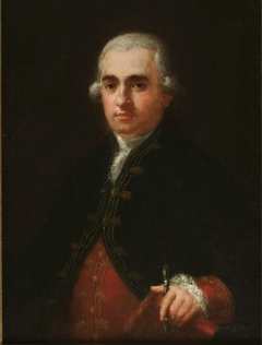 Retrato de Juan Agustín Ceán Bermúdez by Francisco Goya