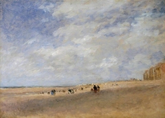 Rhyl Sands by David Cox Jr