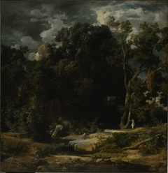 Roman Landscape (Römische Landschaft) by Arnold Böcklin