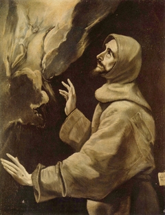 Saint Francis Receiving the Stigmata by El Greco