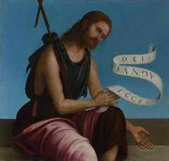 Saint John the Baptist by Lorenzo Costa