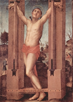 Saint Quentin by Pontormo