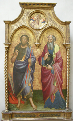 Saints John the Baptist and John the Evangelist by Mariotto di Nardo