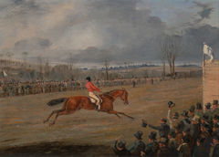 Scenes from a Seeplechase: The Winner by Henry Thomas Alken