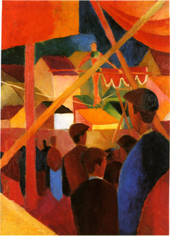 Seiltänzer by August Macke