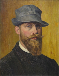 Self-portrait by Georges Emile Lebacq