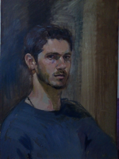 Self portrait by Nektarios Antwnopoulos