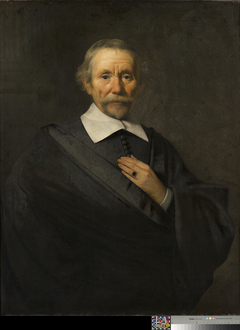 Self-portrait of Caesar van Everdingen (?-1678) by Caesar van Everdingen