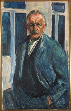 Self-Portrait with Hands in Pockets by Edvard Munch