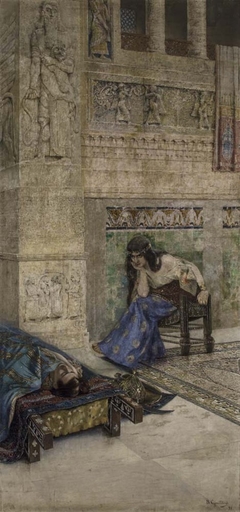 Semiramis at the corpse of Ara the Beautiful by Vardges Sureniants