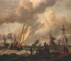 Shipping by Abraham Storck