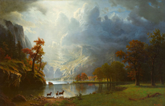 Sierra Nevada Morning by Albert Bierstadt