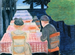 Sonntagnachmittag by Marianne von Werefkin