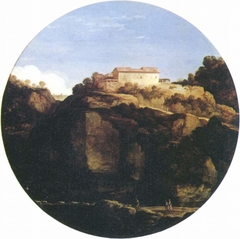 Southern Ideal Landscape (The House on the Hill) by Goffredo Wals