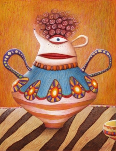 Speechless kettle by Viktor Mazhlekov