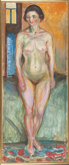 Standing Nude by Edvard Munch