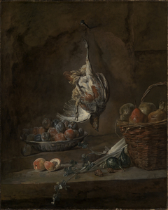 Still Life with Dead Pheasant by Jean-Baptiste-Siméon Chardin