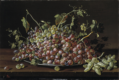 Still Life with Grapes by Luis Egidio Meléndez