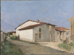 Street in Damvillers by Jules Bastien-Lepage