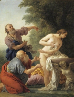 Susannah and the Elders by Louis-Jean-François Lagrenée