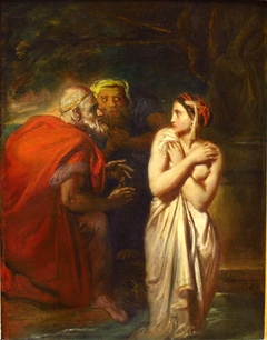 Suzanne et les Vieillards by Théodore Chassériau