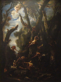 Temptation of Saint Anthony by Sebastiano Ricci