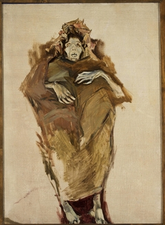Thais, mummy sketch by Konrad Krzyżanowski